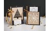 Cartes doubles avec enveloppes « Noir & Blanc », 40 pc.