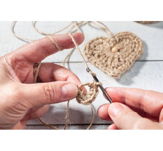 Crochet pour laine addi, manche plastique