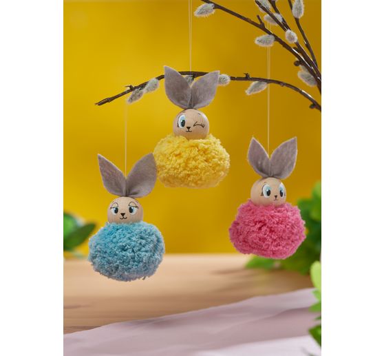 Perles en bois VBS « Ø 30 mm »