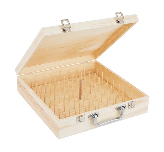 Valise en bois pour bobines de fil VBS