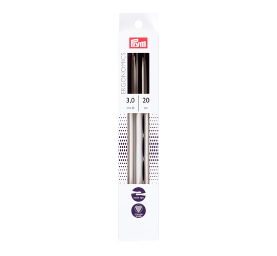 Aiguilles doubles-pointes Prym « Ergonomics »