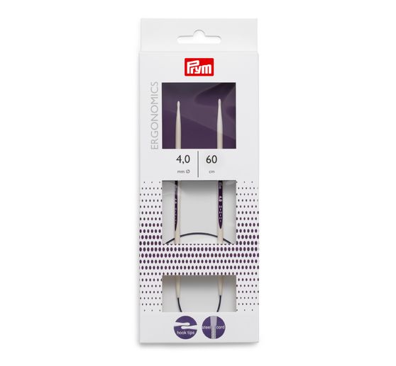 Aiguilles circulaires Prym « Ergonomics », 60 cm