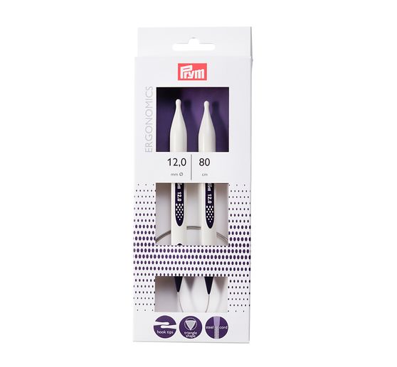 Aiguilles circulaires Prym « Ergonomics » 80 cm