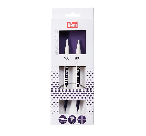Aiguilles circulaires Prym « Ergonomics » 80 cm