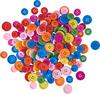 Boutons en bois VBS « Couleurs & Tailles mix »