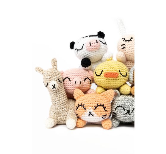 Fils coton à crocheter Rico Ricorumi, 60 couleurs