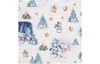 Cotton fabric "White Christmas"