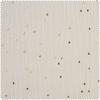 Tissu mousseline coton au mètre « Pois dorés »