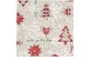 Motif fabric linen look "Classic Christmas"