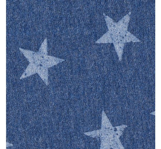 Tissu sweat au mètre « Etoiles » 