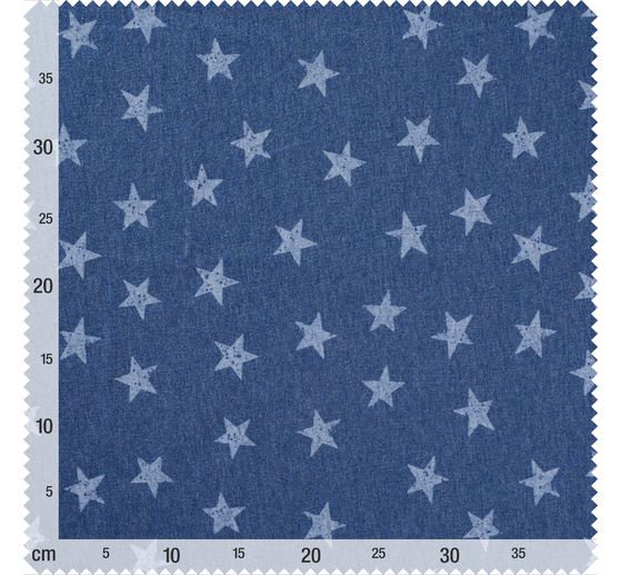Tissu sweat au mètre « Etoiles » 