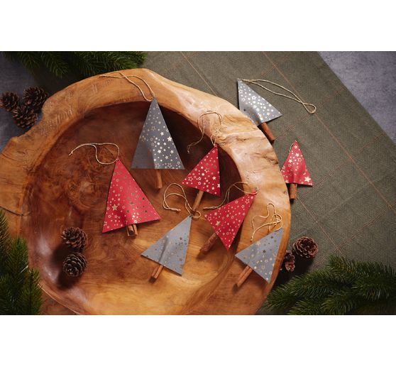 Papier cartonné à motifs « Golden Stars » 