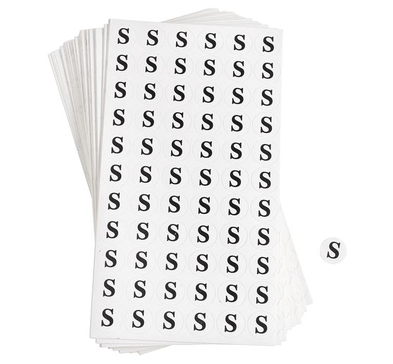 Étiquettes de confection VBS, 3960 pc.