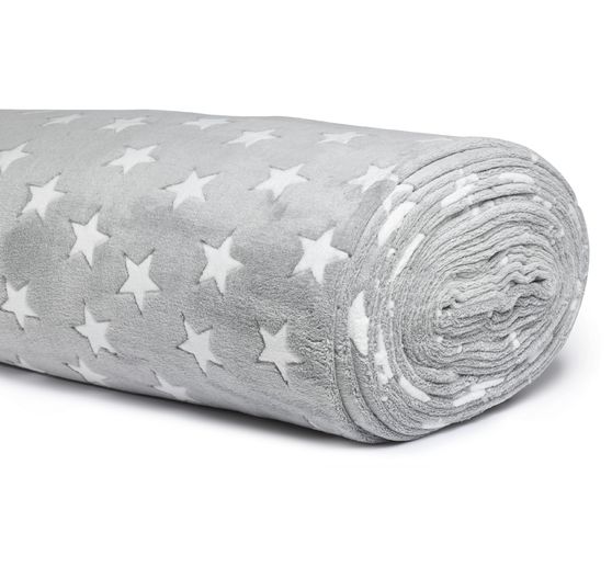 Tissu doudou « Etoiles »