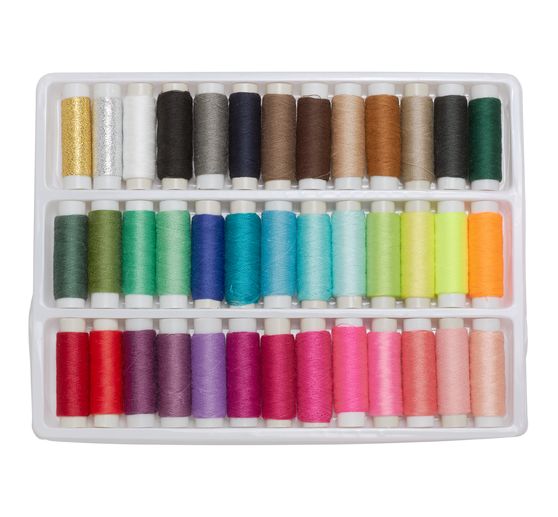 Set de fils à coudre VBS, 39 pc.