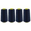 Fil pour surjeteuse 40/2 VBS, 4 rouleaux de 3000 yards Bleu foncé