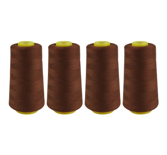 Fil pour surjeteuse 40/2 VBS, 4 rouleaux de 3000 yards