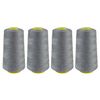 Fil pour surjeteuse 40/2 VBS, 4 rouleaux de 3000 yards Gris