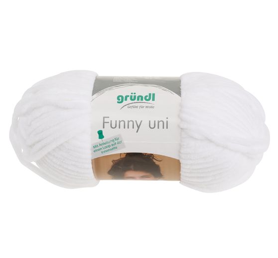 Laine « Funny Uni », 100 g, env. 120 m