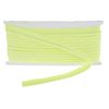 Passepoil, l 1 cm, 3 m, 100 % coton Jaune fluo