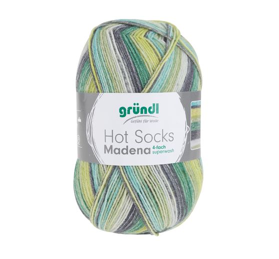 Laine Gründl Hot Socks « Madena », 100 g
