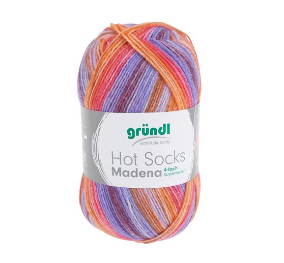 Laine Gründl Hot Socks « Madena », 100 g
