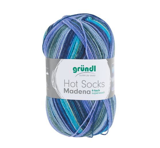 Laine Gründl Hot Socks « Madena », 100 g