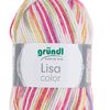 Laine Gründl "Lisa Premium Color" Fuchsia/Orange/Jaune, couleur 02