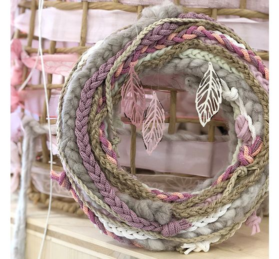 Cordelette tricotin en fil de papier armé