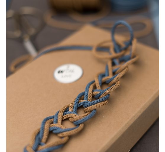 Cordelette tricotin en fil de papier armé