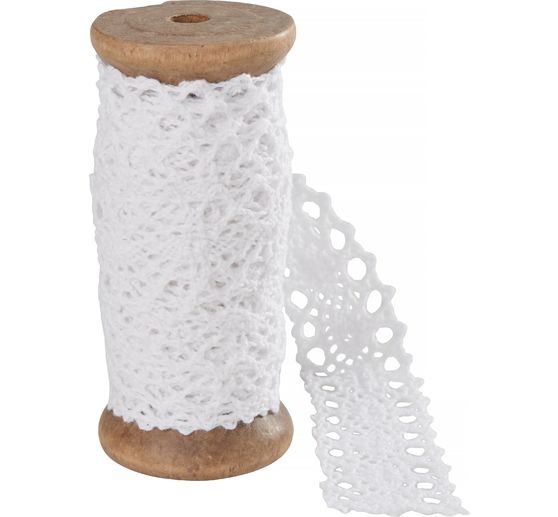 Ruban dentelle VBS, env. l 20 mm, 2 m
