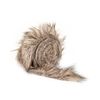 VBS Faux fur ribbon Brown