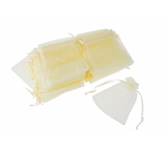 Sachets en organza VBS « 15 x 11,5 cm », 100 pc.