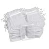 Sachets en organza VBS « 15 x 11,5 cm », 100 pc. Blanc