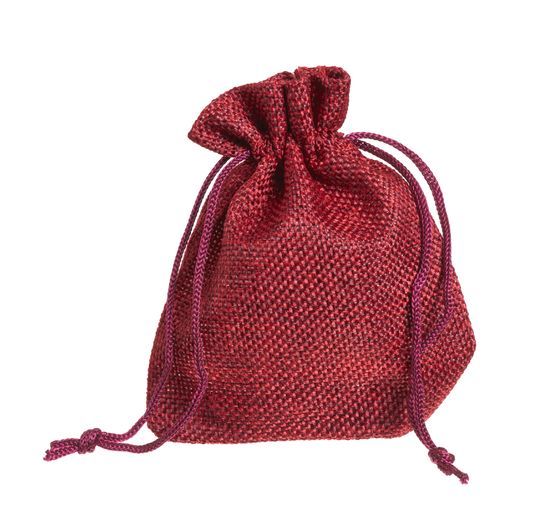 Sachet en jute VBS « 9,7 x 12 cm », 25 pièces