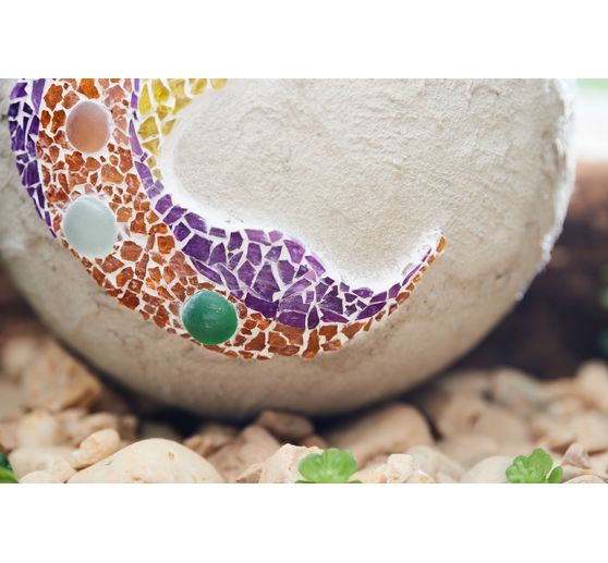 Plaque Crackle-Mosaic, 15 x 20 cm