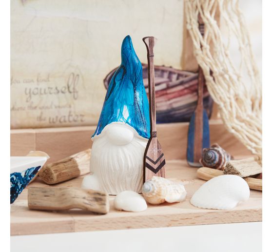 Sable Et Coquillages Naturels Beiges/bleus (30 Ml) - Pour Décoration, Résine époxy, DIY Plage