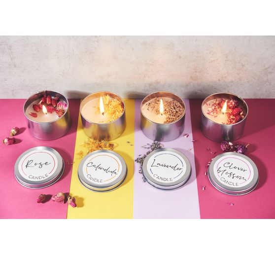Boîtes en métal/boîtes à savon VBS « Forme ronde », 12 pc.