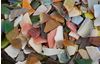 Broken glass mosaic, 2 kg