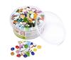 Brisures de tesselles mosaïque en résine époxy, Multicolores, 500 g
