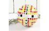Tesselles de mosaïque en verre « Multicolore », transp.+opaques, 10x10mm