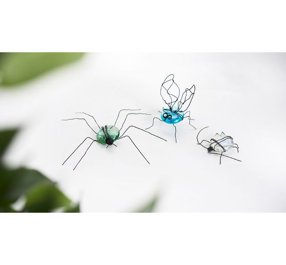 Galets en verre VBS « Coloré », 1 kg