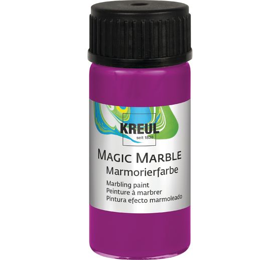 Peinture de marbrure KREUL Magic Marble, 20 ml
