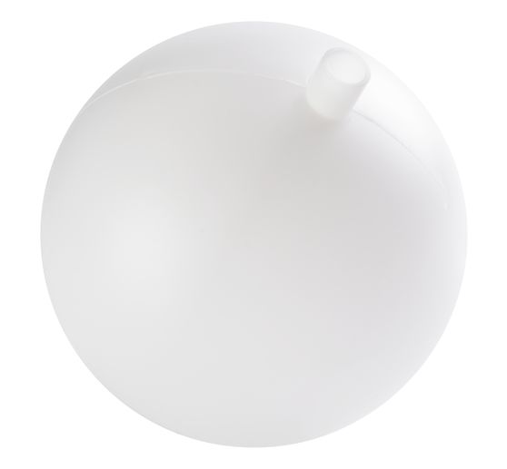 Boule en plastique, Blanc