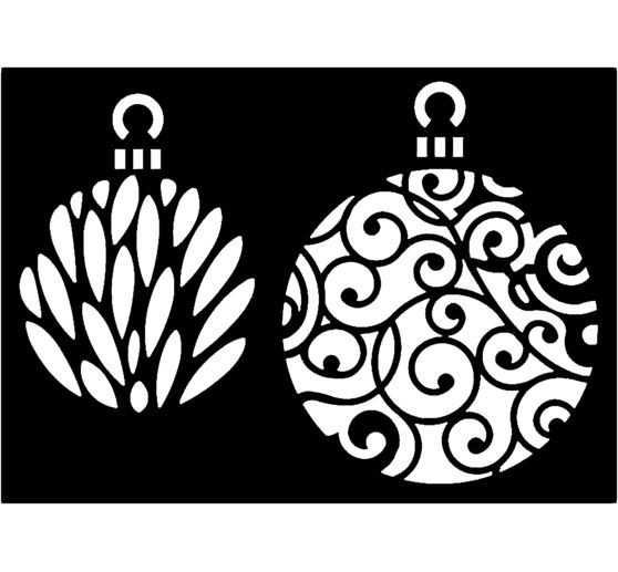 Pochoirs de Noël VBS, set de 3