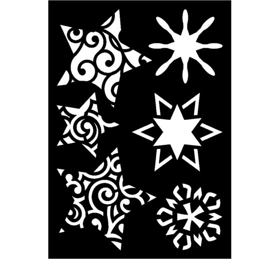 Pochoirs de Noël VBS, set de 3