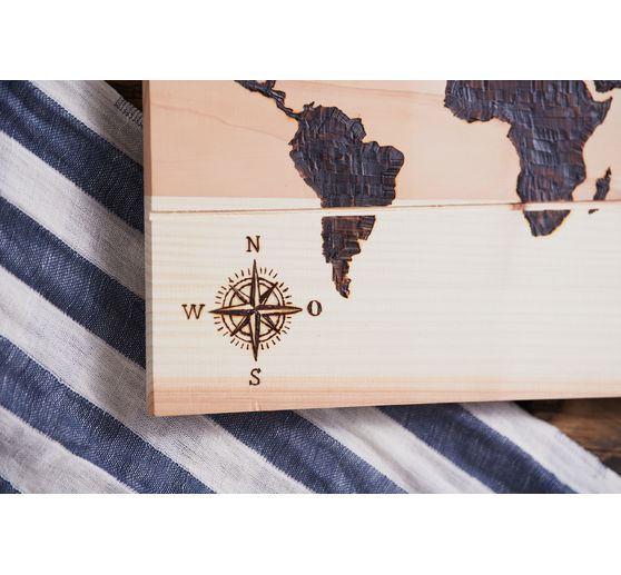 Stencil "World Map XXL", A2