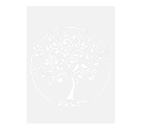 Pochoir « Arbre de vie »