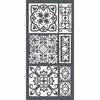 Pochoir « Frise de carrelage », 25 x 12 cm