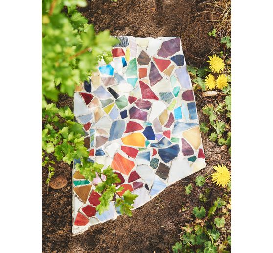 Belle Vous Tesselles Mosaïque Verre Couleurs Variées 800g - 50-60 Pièces Pour Loisirs Créatifs